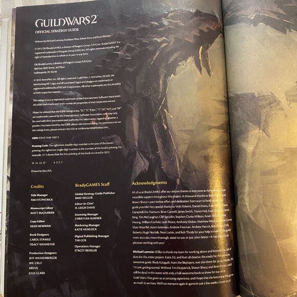 GUILDWARS 2 DISC GAME SET NEW INCLUDES GUILDWARS 2 BOOK GAME GUIDE NEW CONDITIO - Picture 7 of 7